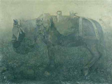 Estudio preparatorio para Les temptacions de Sant Jeroni (Las tentaciones de San Jer&oacute;nimo). 1966.