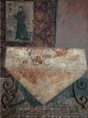 Ferros damunt la taula (Hierros sobre la mesa). 1963