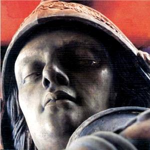 Monument a Sant Jordi, a Banyeres de Mariola. 2002. 