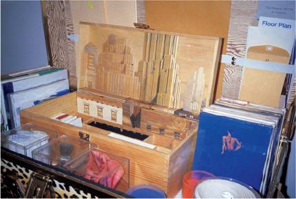 La maleta del pintor. Instalación. 1987.