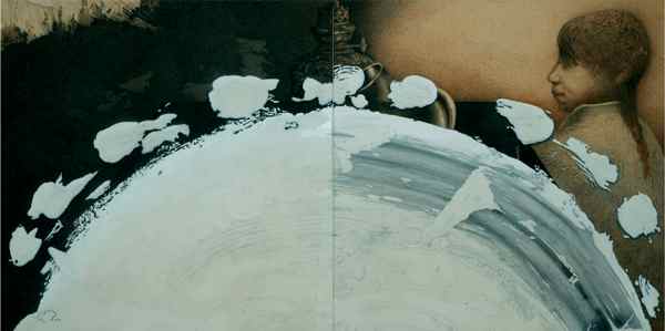 Tra&ccedil; sobre el foc (Trazo sobre el fuego). 2003.