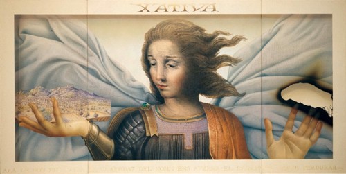 Tr&iacute;ptic daurat de X&agrave;tiva. 1990.